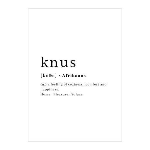 Knus Art Print - KNUS