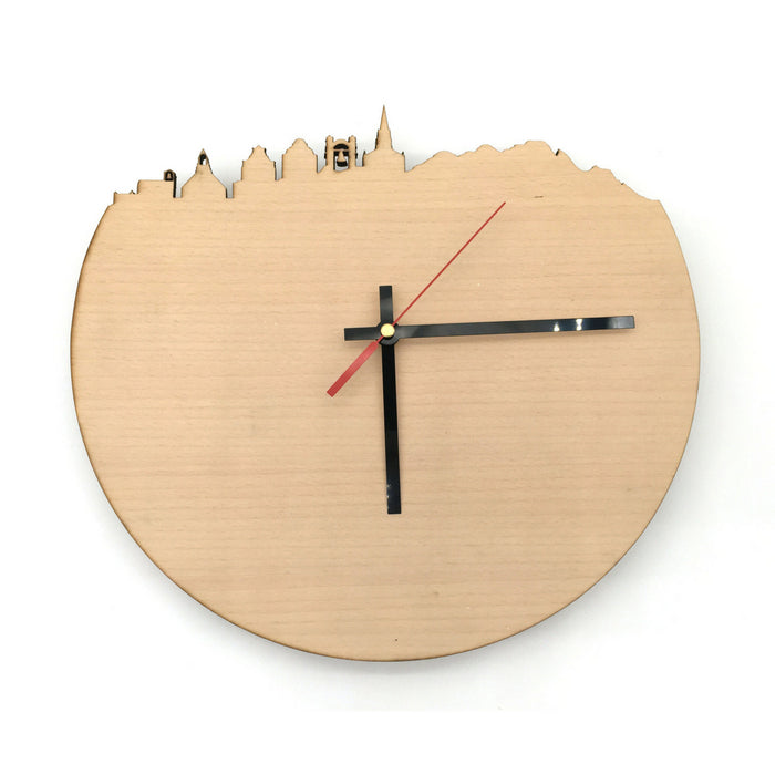 Stellenbosch Silhouette Wooden Wall Clock