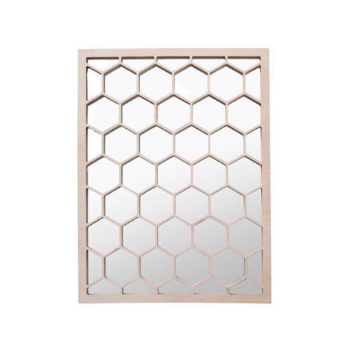 Honeycomb Rect Mirror - 1
