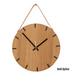 Liam Wall Clock in Oak  - KNUS