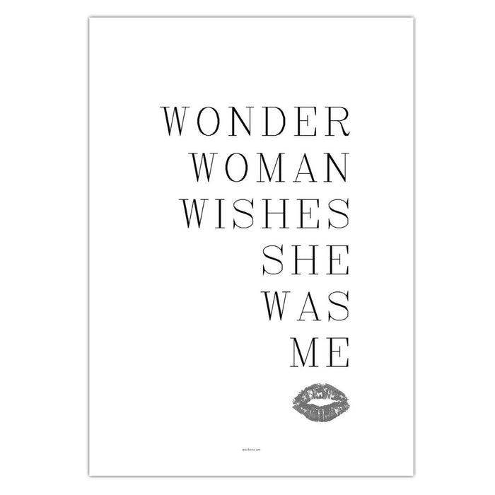 Wonder Woman Art Print - KNUS