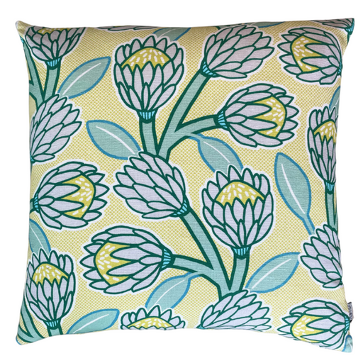 Protea Magnifica Lime Scatter Cover - KNUS