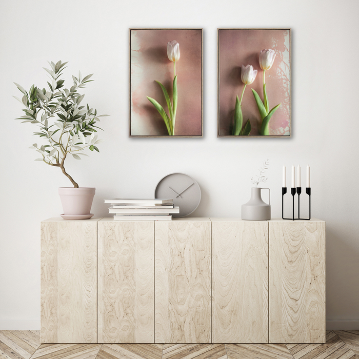 Watercolour Wash Tulips 2 - KNUS
