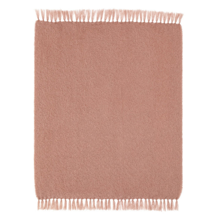 Copper Nude Mohair Blanket - 1