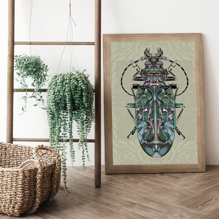 Soldier Beetle Art Print - KNUS