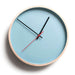 Turquoise Deep Frame Round Clock - KNUS