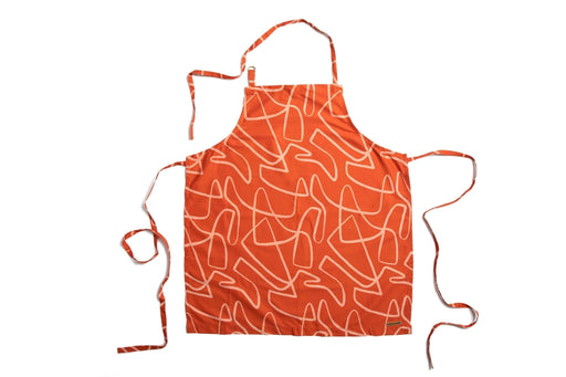 Squiggle Apron with Fabric Straps - 1