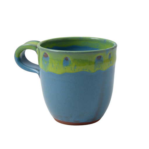 Colourful Green & Blue Mug - KNUS