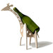 Giraffe Wine Holder - KNUS