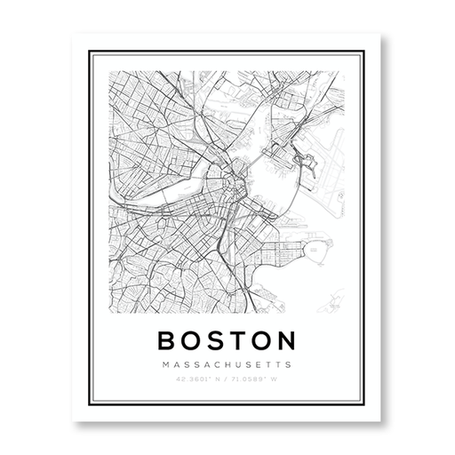 Boston Art Print - KNUS