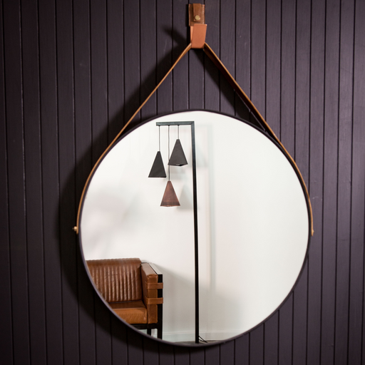 Large Hanging Round Mirror - KNUS