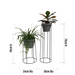 Curved Planter Stand - Large - KNUS