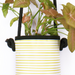 Hanging Yellow Stripy planter Medium - KNUS