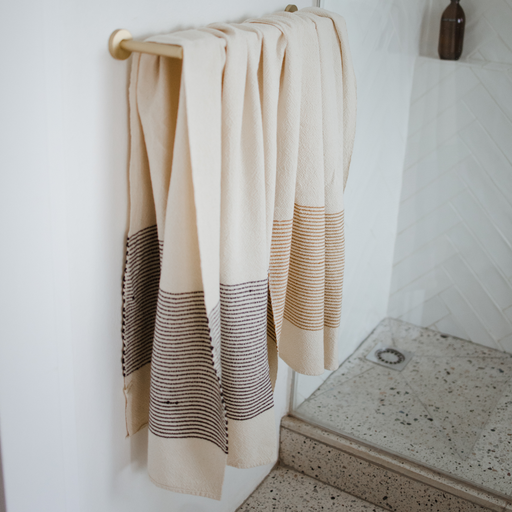 Charcoal Skaap Bath Towel - 2