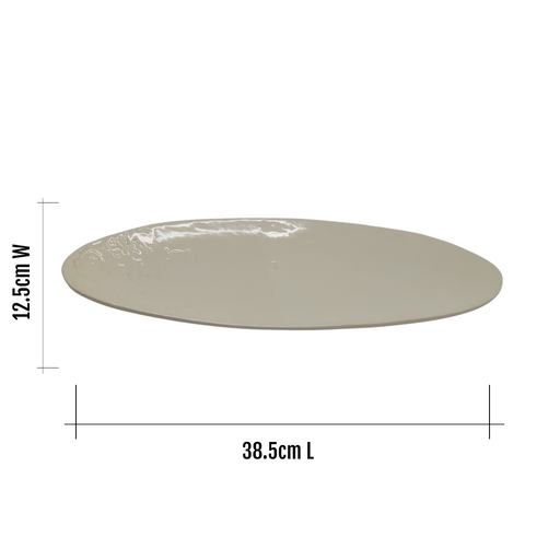 White Lace Oblong Platter - KNUS