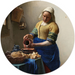 RSW Milk Maid by Vermeer Wall Decal - KNUS