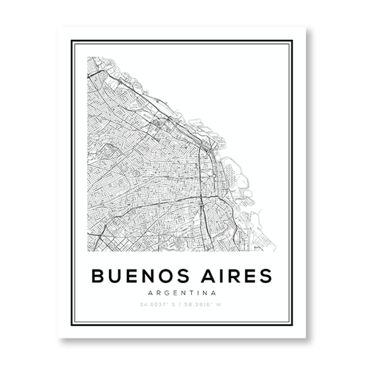 Buenos Aires Art Print - KNUS