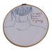 It Doesn't Have to Mean Anything Embroidery Hoop - KNUS