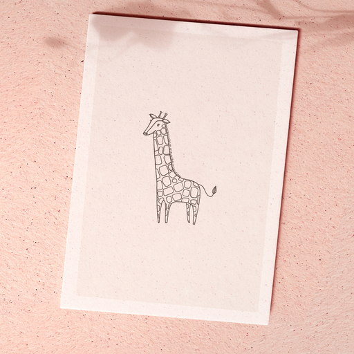 Giraffe Art Print - KNUS