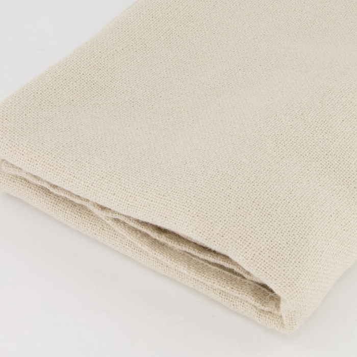 Pure Alpaca Throw in Natural White 01