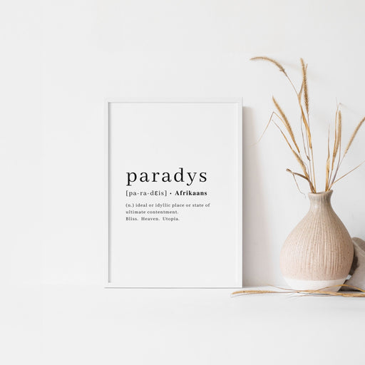 Paradys Art Print - KNUS