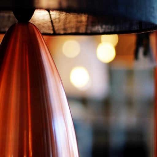 Copper Cone Table Lamp - KNUS