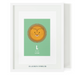 L for Lion Art Print - KNUS