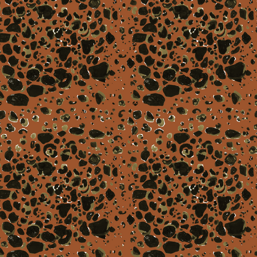 Animalia Tiger's Eye Fabric (Per Meter) - KNUS