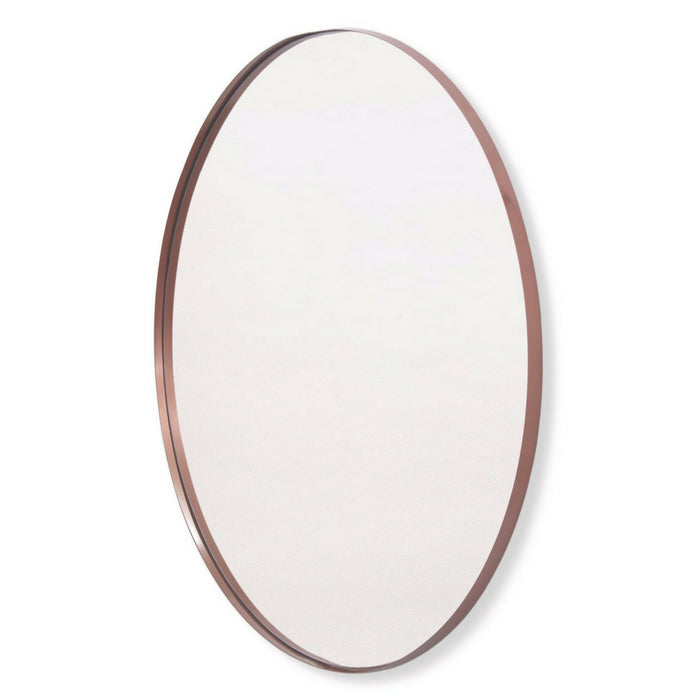 Copper Deep Frame Circular Mirror - KNUS