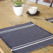 African Contemporary Placemat Charcoal - 2