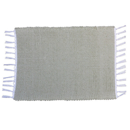 Dhurrie Tabby Taupe Placemat - KNUS
