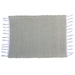 Dhurrie Tabby Taupe Placemat - KNUS