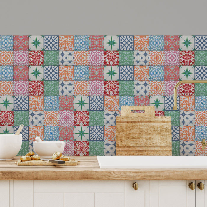 Arabesque Wall Tile Sticker