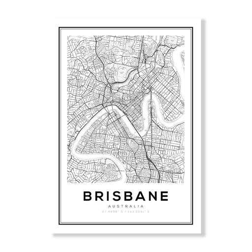 Brisbane Art Print - KNUS