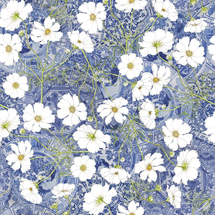 Cosmos and Delft Tablecloth - KNUS
