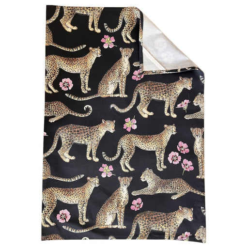 Leopards Cotton Tea towel - 1