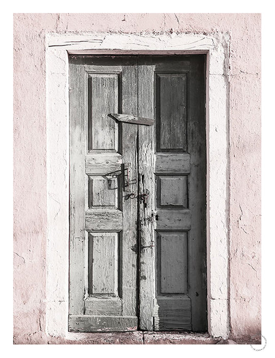 Door to Assos Art Print - KNUS