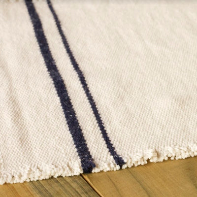 French Country Table Runner Navy - 3