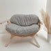Shell Chair - Velvet Fabric - KNUS