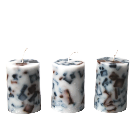 Pillar Hand Poured Candles - PACK OF 4 - KNUS