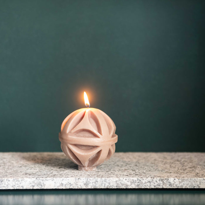 Sacred Orb Sculpted Candle - KNUS 
