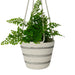 Hanging Planter - Stitched Striped - 3