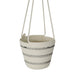 Hanging Planter - Stitched Striped - 1