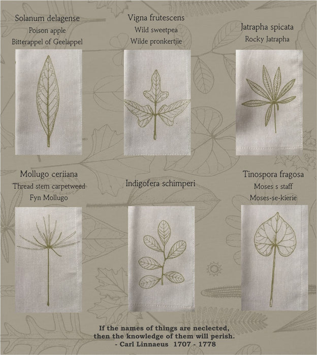 Napkin Set - Leafgreen Leaves - KNUS