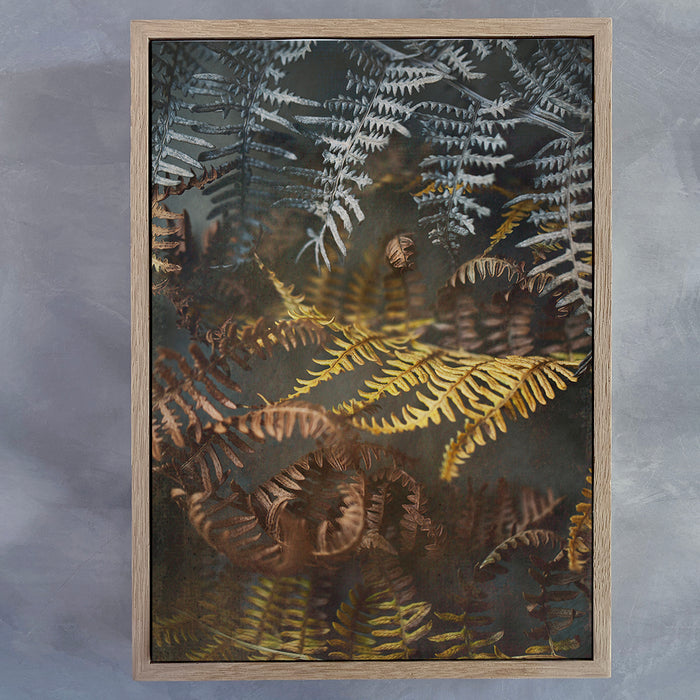 Earthy Ferns 1 Art Print