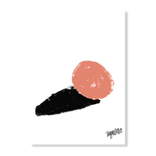 Peach Art Print - KNUS