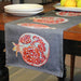 Spotted Pomegranate Table Runner - 2