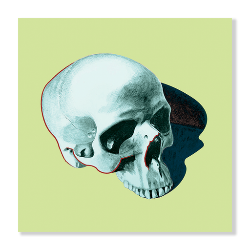 Pop Skull 5 Art Print  - KNUS