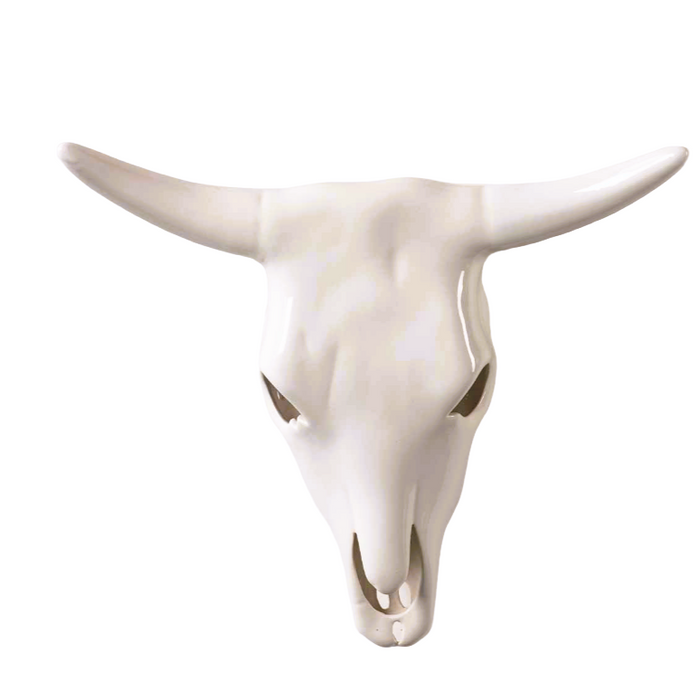 Ceramic Cow Skull Large - KNUS