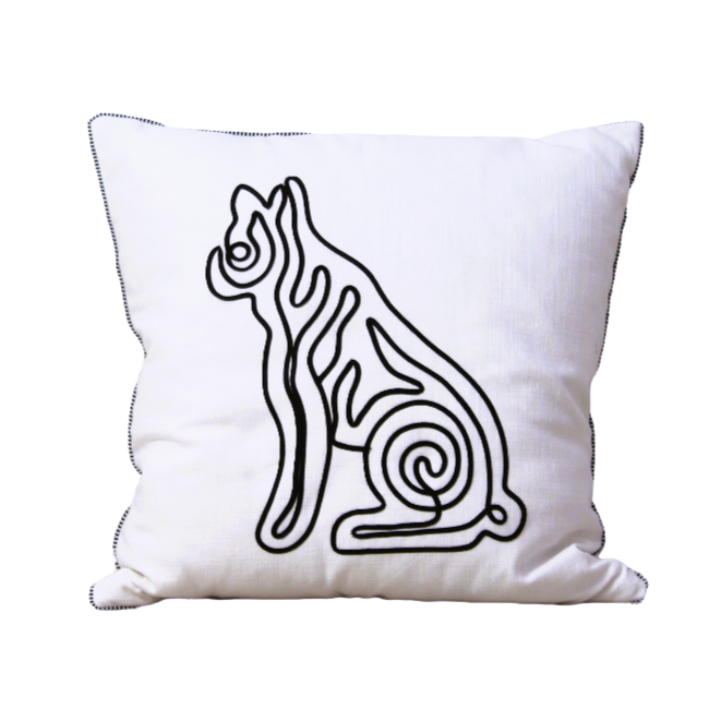 Abstract Frenchie Scatter Cushion - KNUS